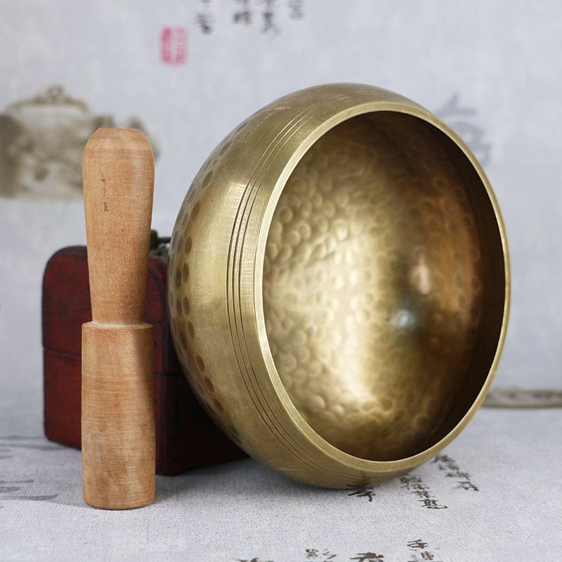 Handmade String Tibetan Singing Bowl Sound Therapy Himalayan Meditation Healing Handmade