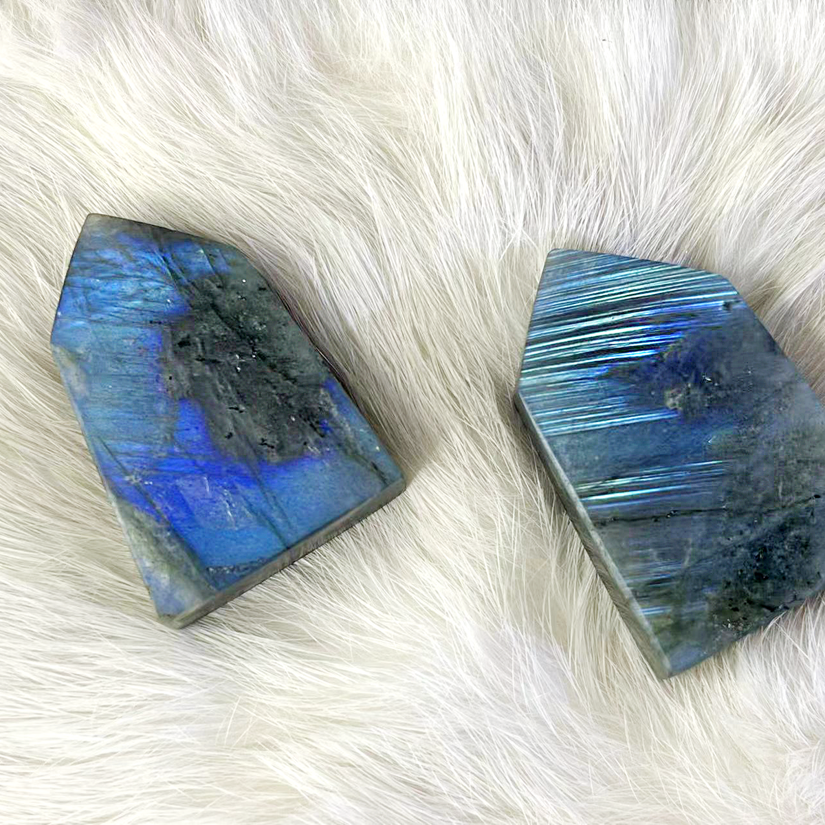 Mini Labradorite Tower, Natural Labradorite Point